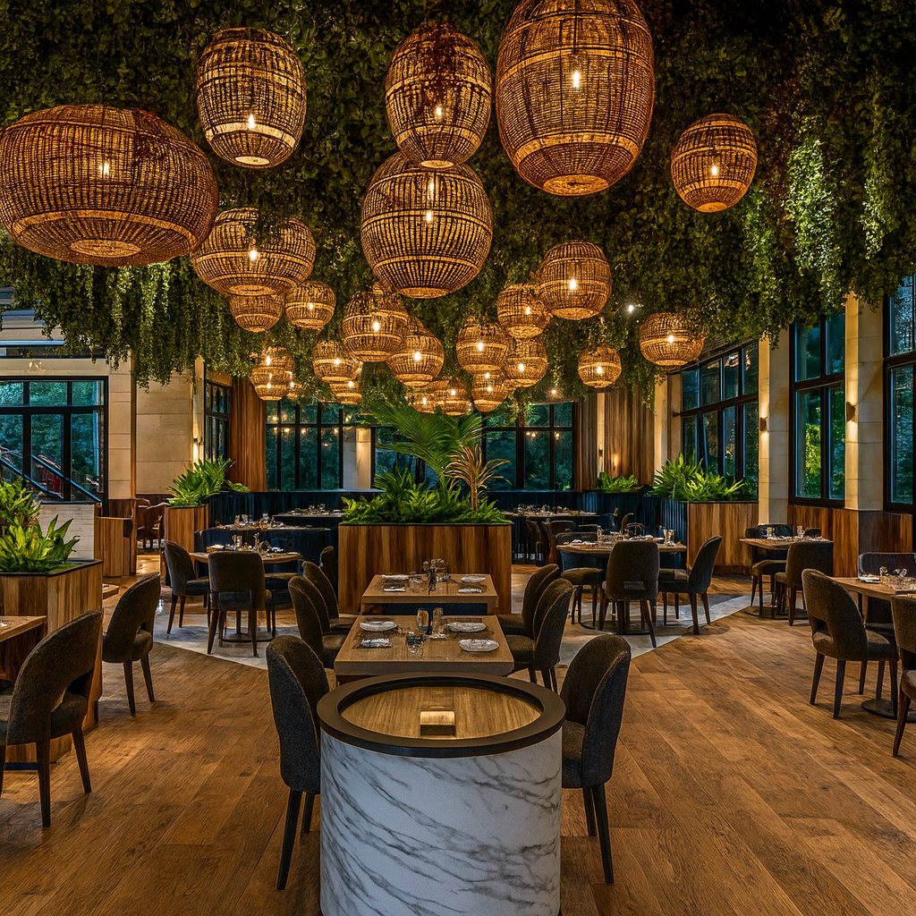 Dining area at Grilli PH